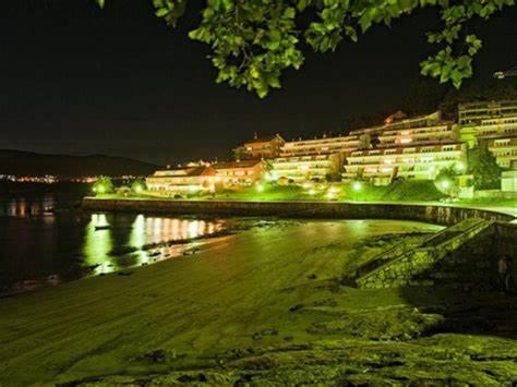 Albergue De Peregrinos Playa Quenxe Corcubión Extérieur photo